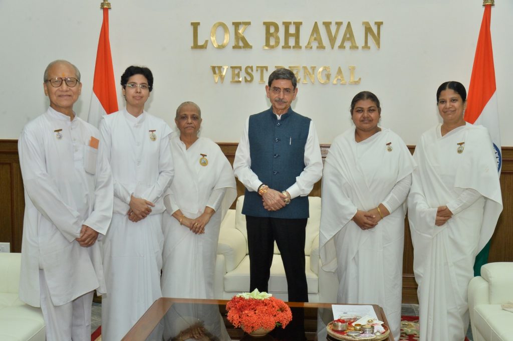 Kolkata: BK Sisters Tie Rakhis to Governor and Ministers