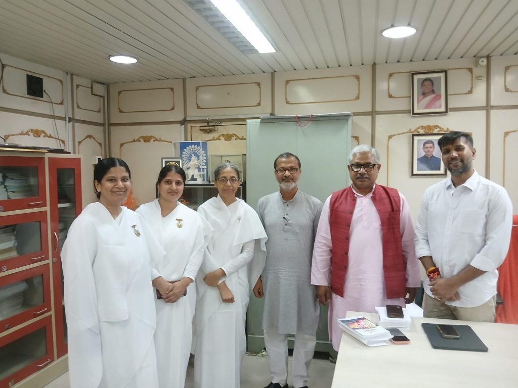 BK Sisters Tie Rakhi to Hon’ble Ministers of West Bengal